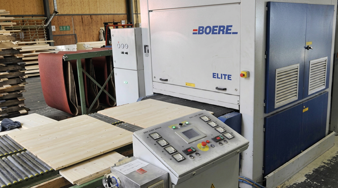 Moderne productiemachine bij Lamico